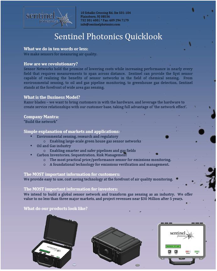 Sentinel Photonics Lessons-learned Get students