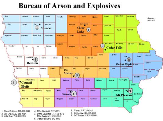 ARSON & EXPLOSIVES BUREAU The Arson and Explosives Bureau investigates fire and explosion scenes to determine cause and conducts criminal investigations directed toward arrest and prosecution.