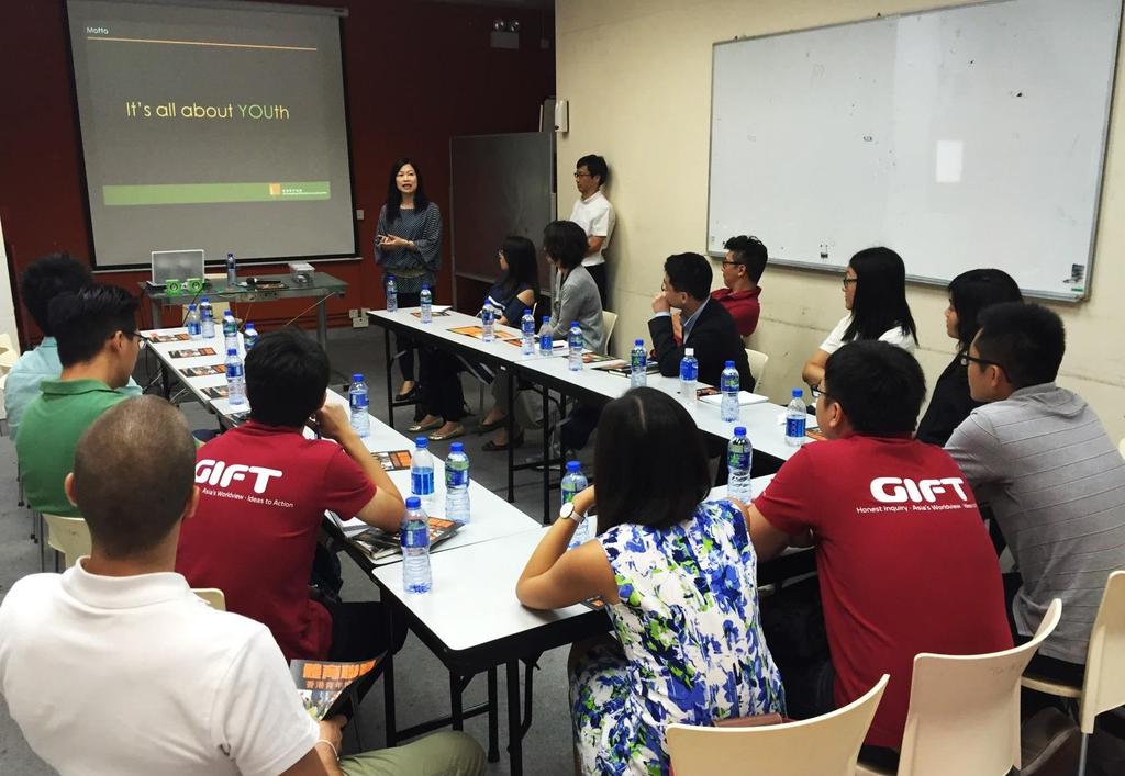 3 4 Participants were also hosted by various NGOs including the Hong Kong Federation of Youth Groups (HKFYG) who shared
