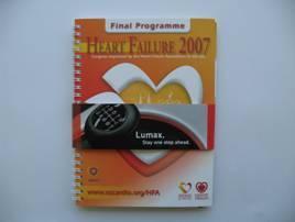 Advertisement in the Advance Programme Containing the detailed Scientific Programme of HEART FAILURE 2008; more than 15,000 cardiologists will receive a copy of the Advance Programme either as a hard