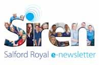 We engage with members of the public and other organisations via our @SalfordRoyalNHS Twitter feed and share news of our