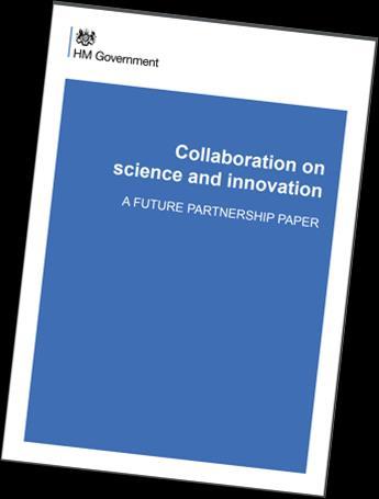 UK Government Future Partnership Paper Outlines how continued collaboration in science and innovation is an important part
