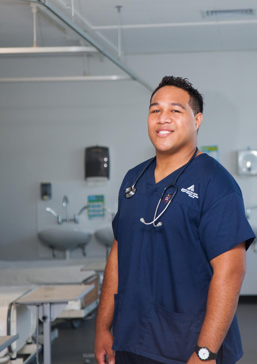 RODNEY PAASI Registered Nurse, Auckland Hospital Auckland District Health Board Bachelor of Health Science (Nursing) I chose to do nursing because I m passionate about caring for people in need and