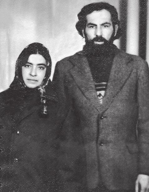 Viktoras Grachauskas su žmona apie 1975 m. V.