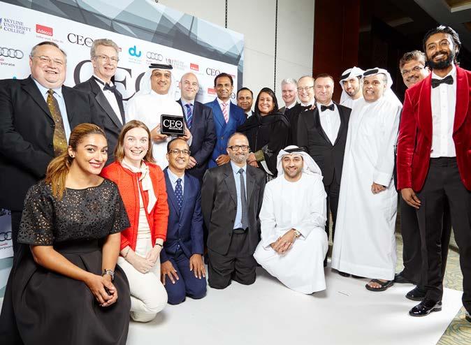 ABOUT THE AWARDS The CEO Middle East Awards recognise and reward the most successful and innovative CEOs in the Middle East.