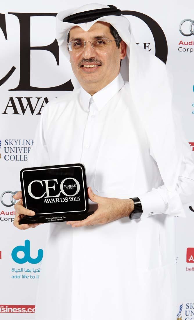 SPONSORING THE AWARDS The CEO Middle East Awards provide its commercial partners with a wide