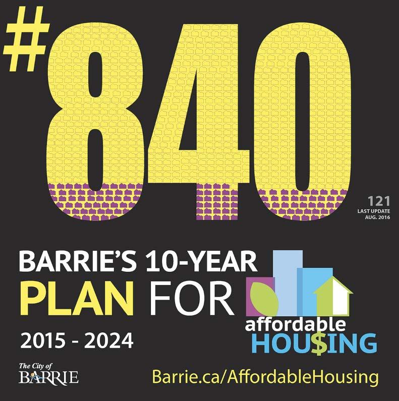 AFFORDABLE HOUSING #840 is the target & the number: 840 new units in 10 years 121
