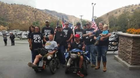 VRC News PC Vets help welcome Operation Battlefield Veterans Veterans Justin Bond and John Cook made a stop in Porterville during their cross-country Operation Battlefield trip, and