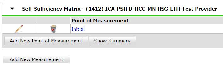 Confirm you are in EDA mode to the correct provider and in the correct client record. 2. In the Measurements tab, click on Add New Point of Measurement.