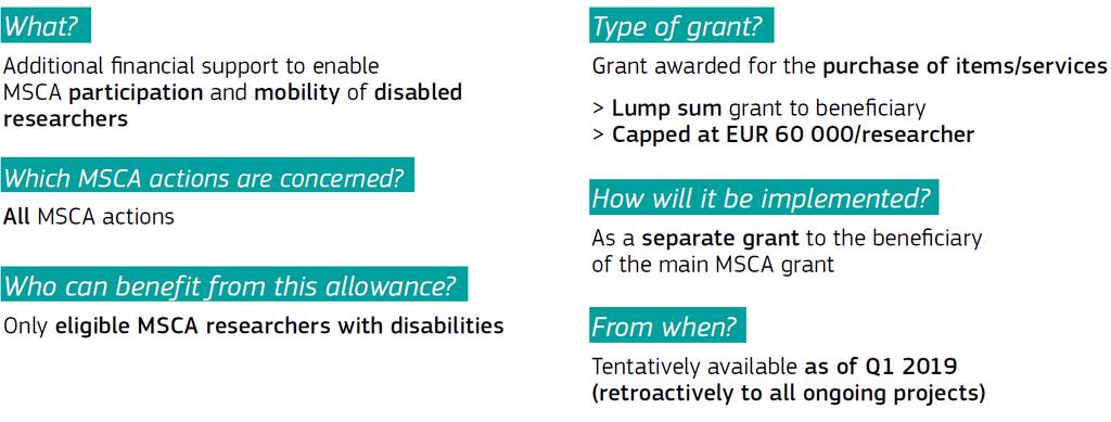 MSCA Work programme 2018-2020: What's new?
