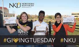 Utilize social media in the lead up to and on #GivingTuesday to highlight your cause encourage fellow students to take action that day to support something they care about.