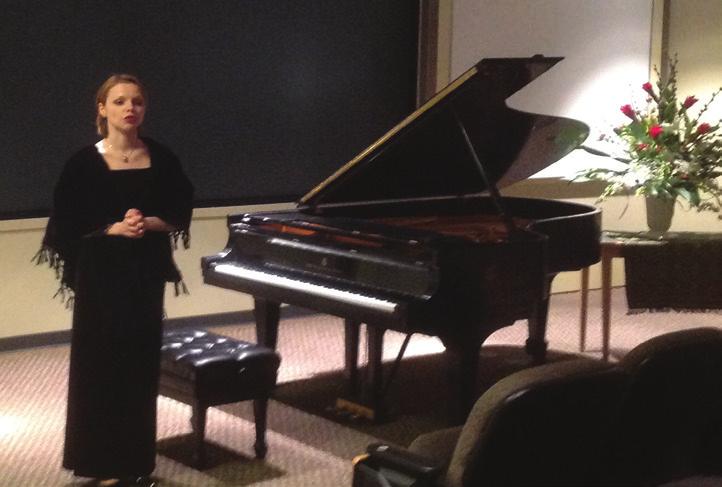 The theme of the program was Chopin: Musical Inspirations and the Music He Inspired.