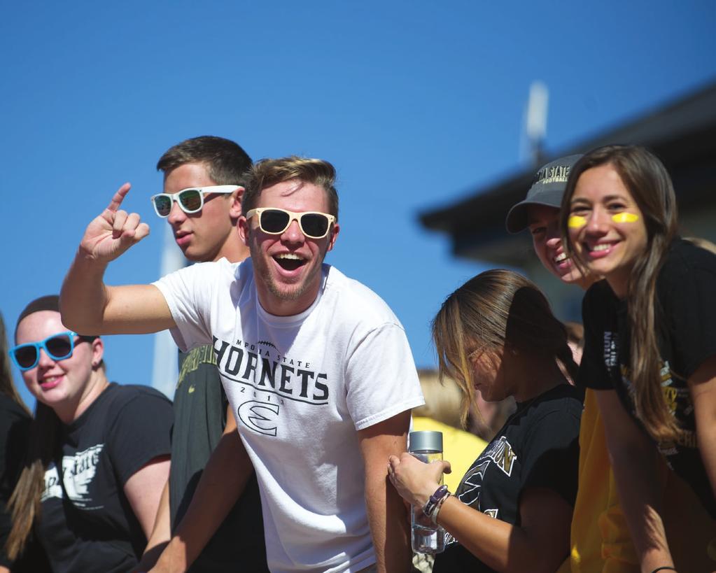 SPORTS Emporia State has 15 varsity sports competing in the Mid-America Intercollegiate Athletic Association (MIAA), one of the best NCAA Division II conferences in the nation.