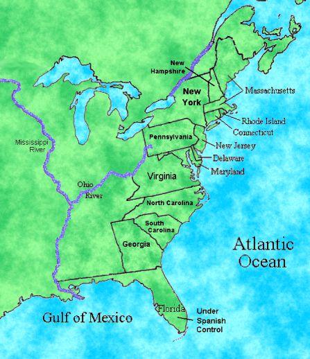 When the Colonies were Founded Virginia (1607) Massachusetts (1620) New York (1626) Maryland (1633) Rhode Island (1636) Connecticut