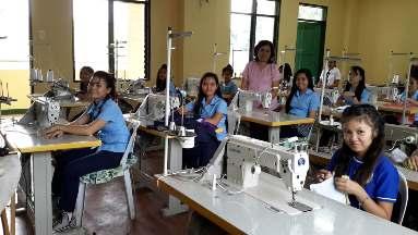 In the case of the wheelchair trip to the Philippines, the new project was the purchase of 12 industrial-type sewing machines for a vocational class at a public high school.