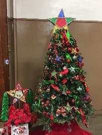 After the machines arrived, Phil requested that the students in the Philippines make traditional Christmas tree ornaments for the tree that the Madera Sunrise Interact Club was decorating for the