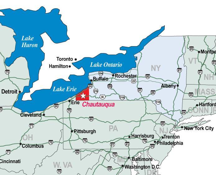 Chautauqua County, New York Population: 130,000+ Northern tip of Appalachia Over 7% Hispanic, border the Seneca Nation Geographic and low income HPSA s Clinical Services: 3 Hospital