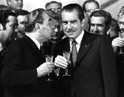 The Slow Thaw In 1969 Nixon began negotiations with USSR on SALT I, common name for the Strategic Arms Limitation Treaty Agreement.