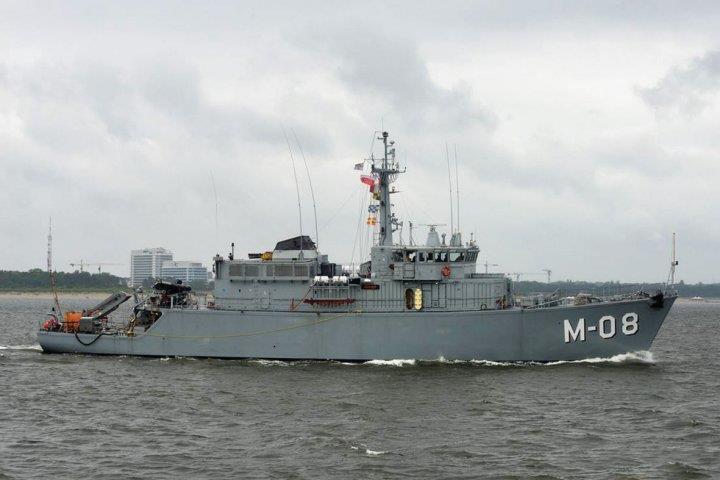 The Latvian Navy's five Tripartite-class minehunters have been acquired from the Netherlands.