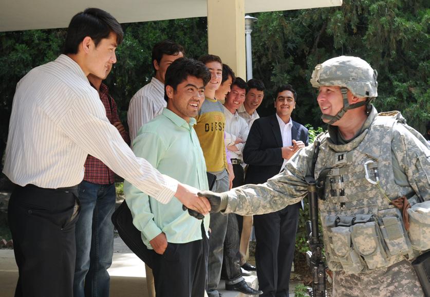 We have been collaborating with United States Forces Afghanistan and the U.S. Army Corp of Engineers to improve future designs of schools so they are safe and earthquake resistant, said McClure.