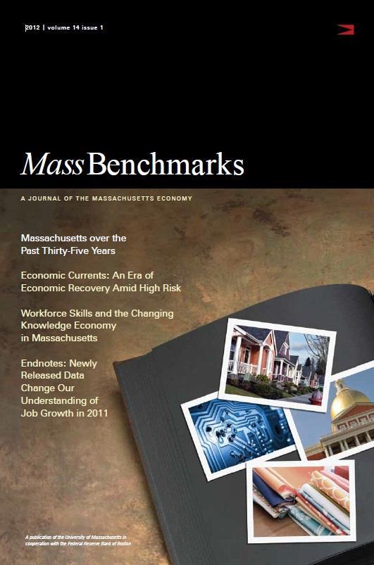 Economic and Public Policy Research Position the UMass Donahue Institute as a system-wide resource and the state s think tank for economic data, research, analysis Publish (with Federal Reserve Bank