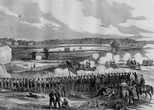 The Battle of SHILOH An ALTAR of FREEDOM Scenario VOL. II--No.3 SUNDAY, APRIL 6, 1862 PRICE ONE DOLLAR PITTSBURG LANDING ATTACKED! "Tonight we will water our horses in the Tennessee River!