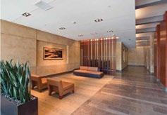 The common areas of Mission City feature luxurious marble and granite interior building finishes and are first in