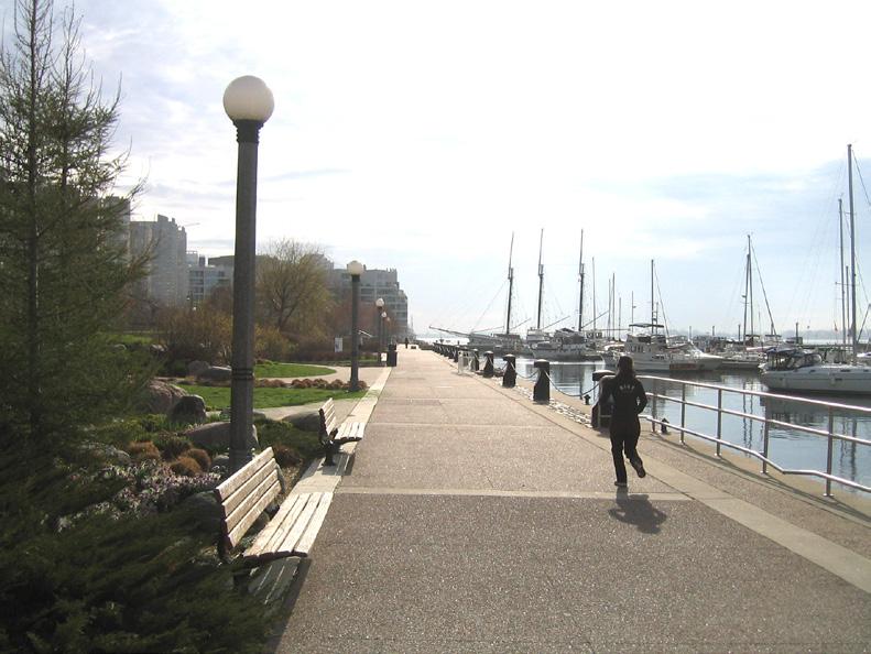 of good waterfront planning and design, and consideration of the unique characteristics and history of the waterfront neighbourhood.