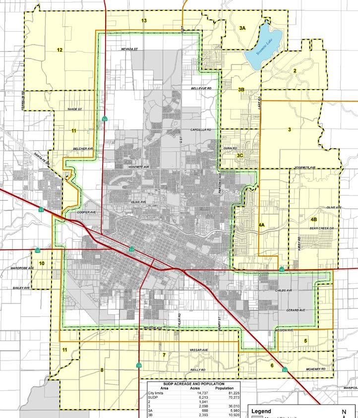 General Plan Study Area and Sub-Areas/Draft SUDP (2006) 2006 A New Consultant In August 2006, a new firm, Quad-Knopf of Roseville, was hired to complete the General Plan Update and EIR.