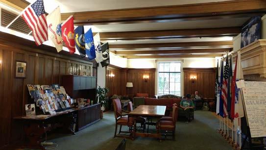 Memorial Union The Veterans Lounge offers