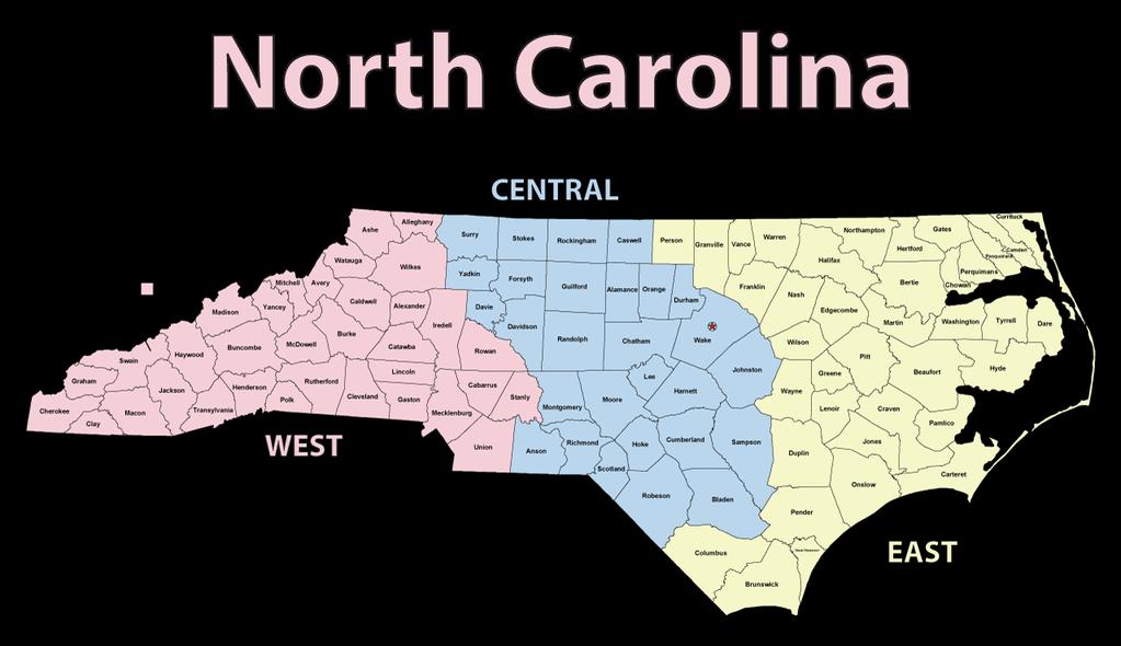 Introduction The three pilot program sites represent the three NCOEMS geographic regions of the State (East, Central, and