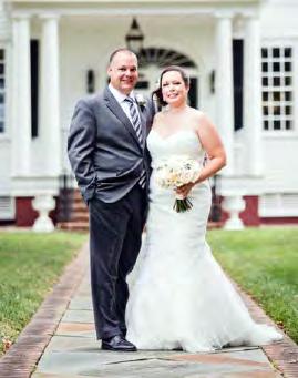 5 in Chapel Hill. Catherine Mitchell, softball director of operations (see page 5!), was a bridesmaid.