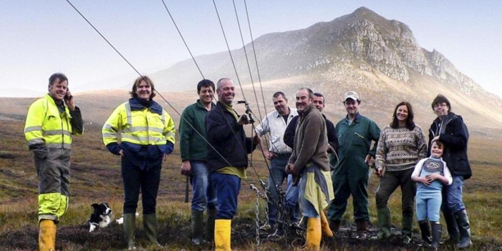 Example project: Coigach Community Wind Power has been receiving support from CARES over a