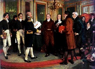 The Treaty of Ghent War of 1812 is considered a stalemate Dec.