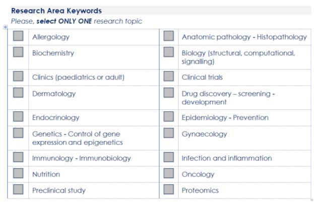 As for the research topic, you are required to select ONLY ONE topic among the three proposed.