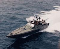 patrol boats, drones, suicide craft 7.62mm, 12.