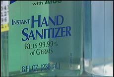 antimicrobial soap and water If hands are not visibly soiled, use an alcohol-based hand rub