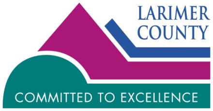 LARIMER COUNTY MISSION The people of Larimer County Government, consistent with our shared vision, are dedicated to delivering the services mandated by law, and services determined by the Elected