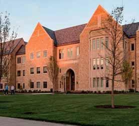 PLANNING GUIDELINES Land-use planning will strive for a compatible mixture of uses among campus neighborhoods so that residence halls are close to spiritual, academic and social settings.