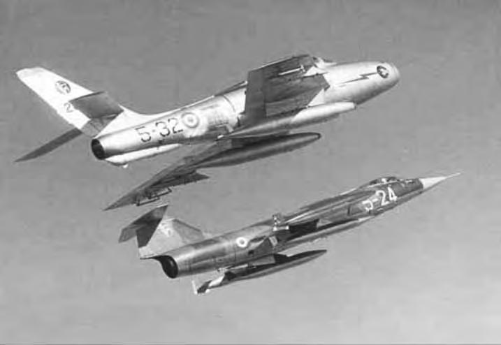 194 AIRPOWER IN 20 TH CENTURY DOCTRINES AND EMPLOYMENT - NATIONAL EXPERIENCES F-84G e F-104G.