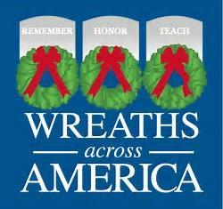 National Wreaths Across America Day December 16, 2017 at 12:00 Noon Each December on National Wreath Across America Day, our mission to Remember Honor and Teach is carried out by coordinating