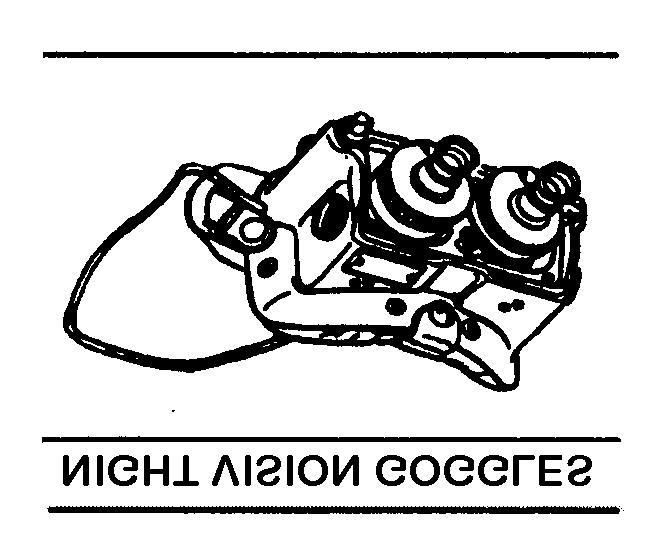 The platoon may be issued the following STANO equipment: binoculars and AN/PVS-7 night vision goggles. Binoculars The platoon headquarters is issued two sets of 7X50-mm binoculars.