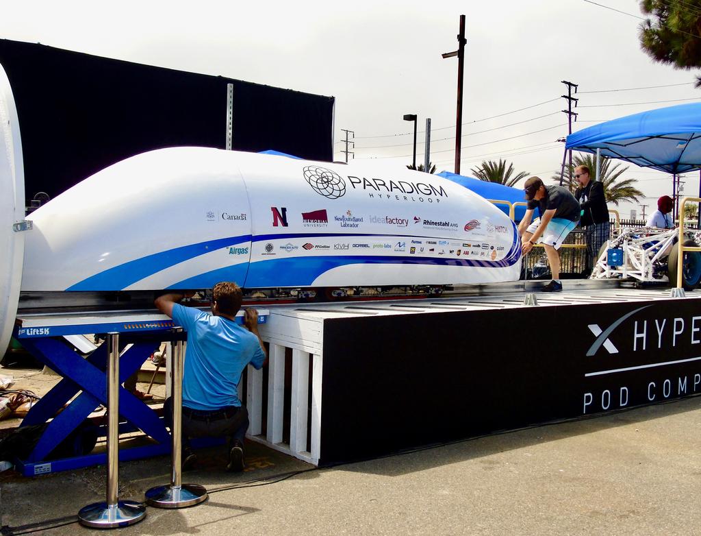 Paradigm Hyperloop, students of Memorial University and College of the North Atlantic in partnership with students from