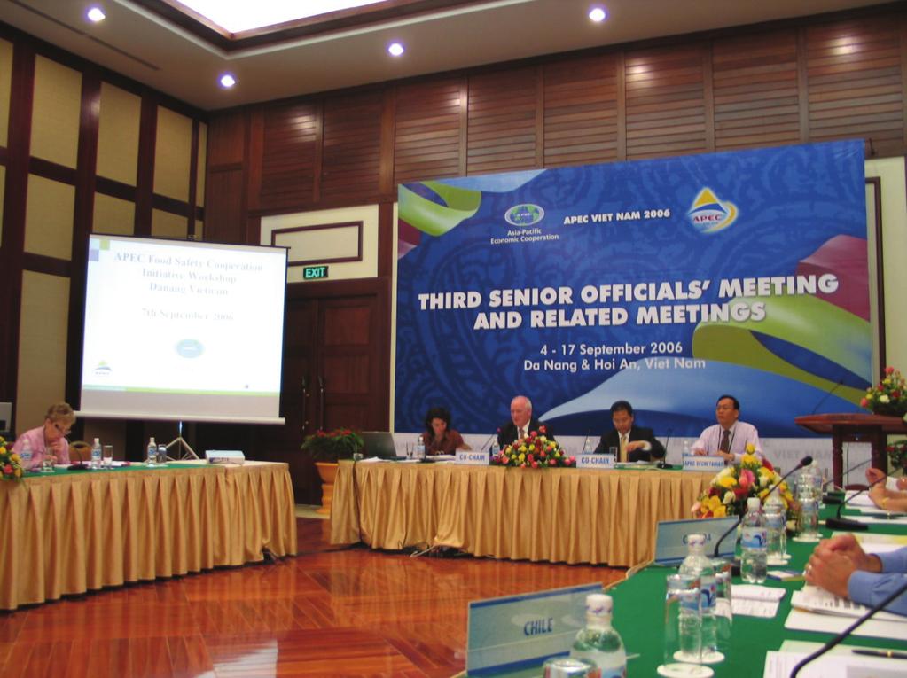 The Ad Hoc Steering Group met in February 2006 and September 2006 and presented their Final Report titled APEC Food Safety Cooperation Initiative to