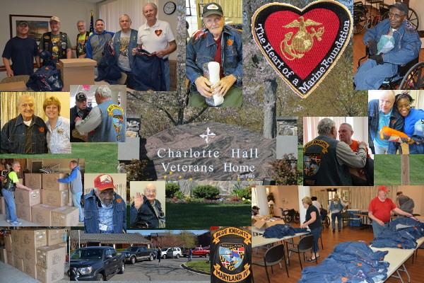 L/CPL Robert J. Slattery, Marine Corps League Det #206, NEWSLETTER, May 2015-10 "Jackets & Pillows for Charlotte Hall Veterans Home St.