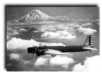 The Boeing B-9 bomber, a low-wing, all-metal monoplane, was introduced in the 1930s.