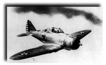 The Seversky P-35, a forerunner of the Republic P-47, was the first single-seat, all-metal pursuit