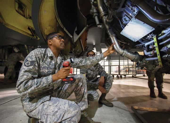 Seeman is a jet engine mechanic with the 108th Maintenance Squadron. (U.S. Air National Guard photo by Master Sgt.