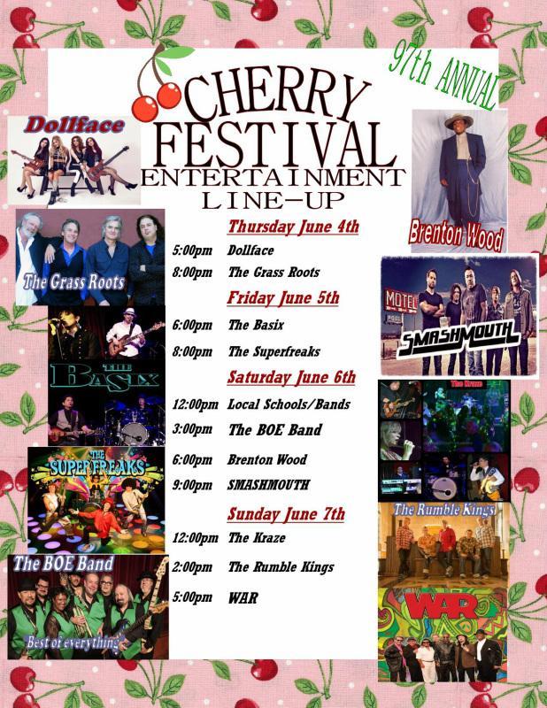 97 th Annual Cherry Festival Cherry Fest Car Show May 31 st Cherry