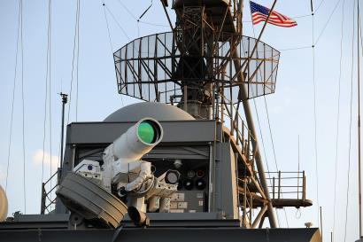 Laser [Close-In] Weapon System (L[CI]WS) A directed-energy weapon developed by the United States Navy.